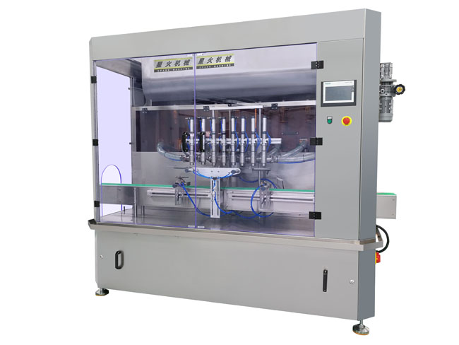 八頭伺服顆粒醬料灌裝機,豆豉醬灌裝機