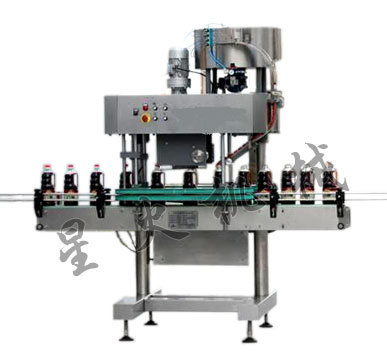 XH-160B型直列式全自動(dòng)辣椒醬旋蓋機(jī)